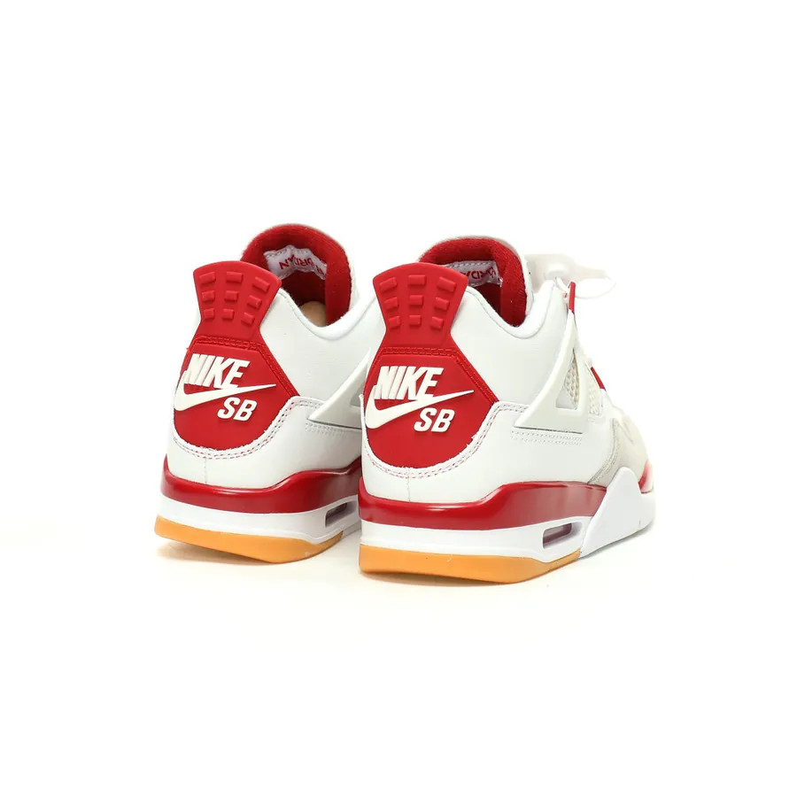 SB x Air 4 Retro SP 'WhiteRed' Basketball Shoe