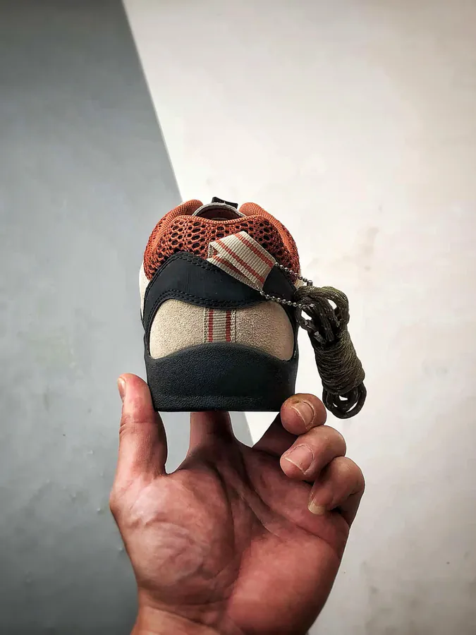 KEEN Jasper Red Brown Grey Streetwear Style Hiking Boots
