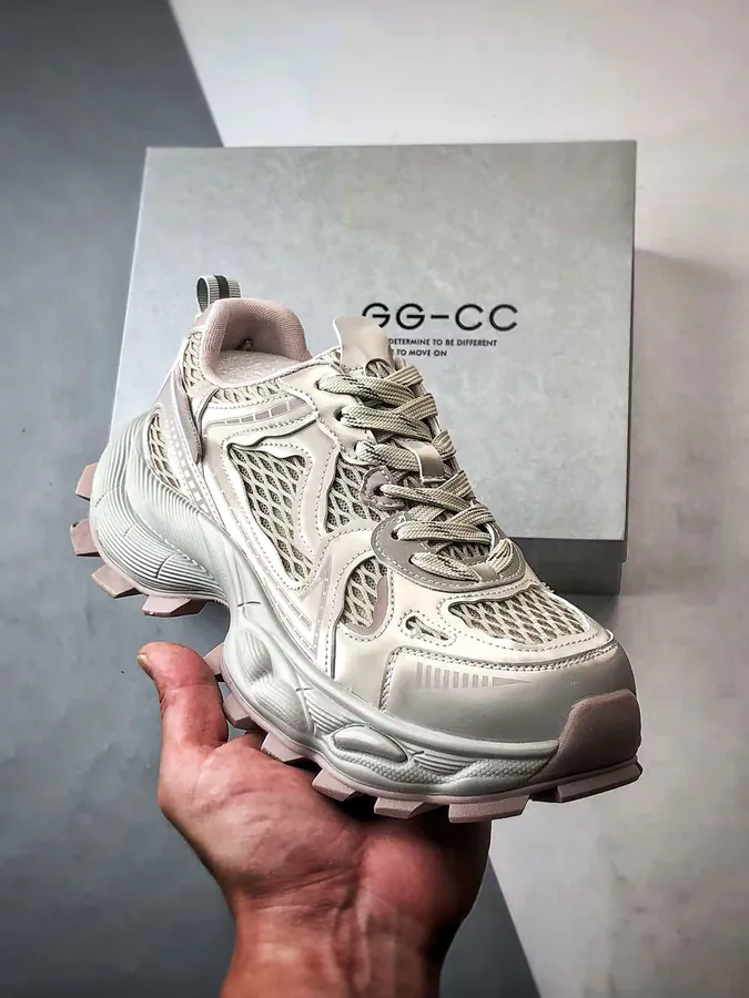 GG CC Chunky Low Sneaker in Pink