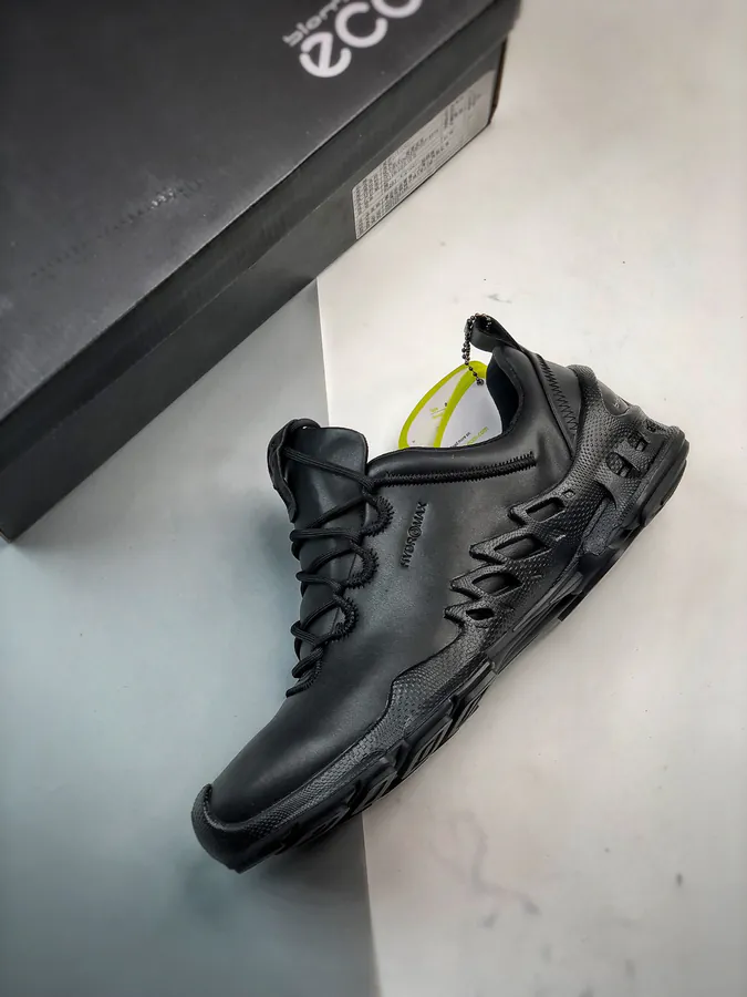 Ecco BIOM Leather Sneakers Natural Texture, Comfortable and Durable