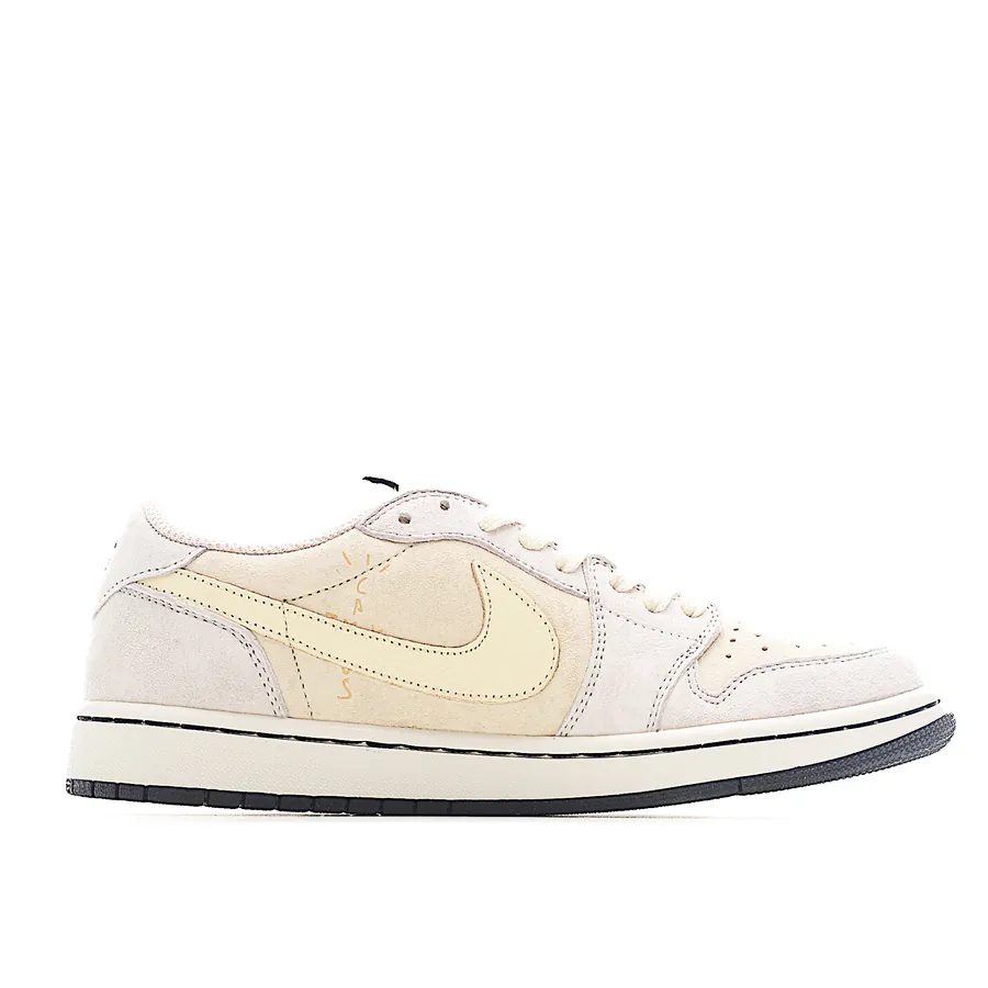 Travis Scott x Air Jordan 1 Low OG AJ1 Reverse Swoosh Sneaker