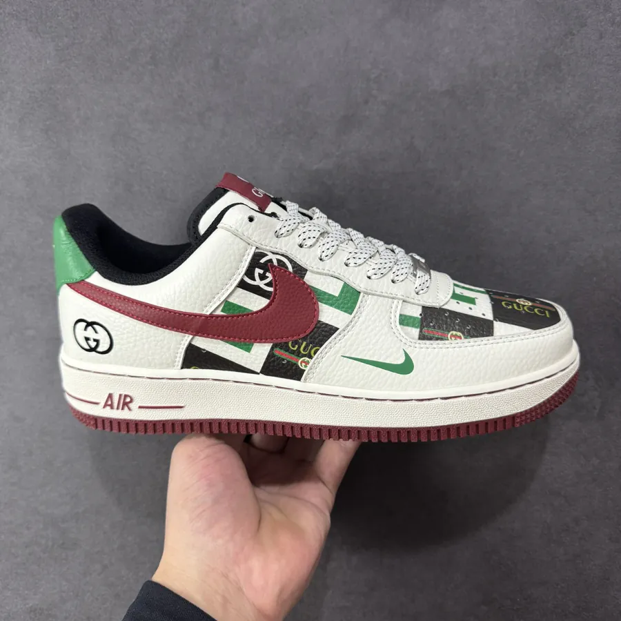 CX Exclusive X Version Air Force 107 Low Low Top Casual Sneakers