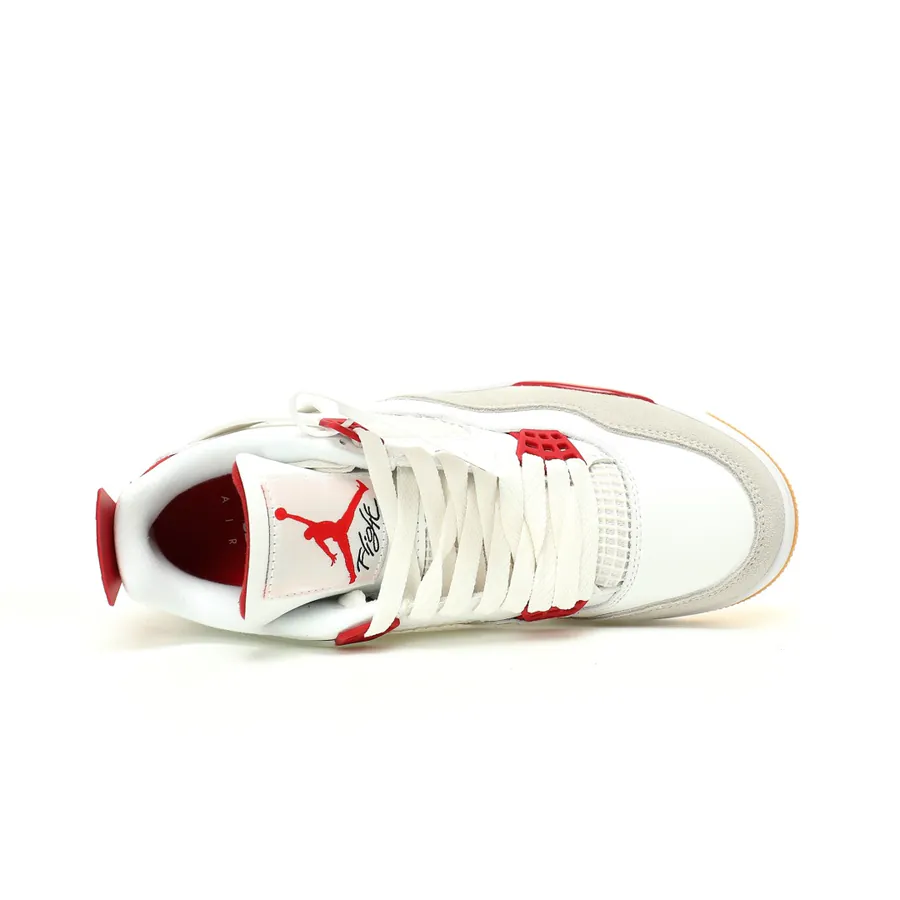 SB x Air 4 Retro SP 'WhiteRed' Basketball Shoe
