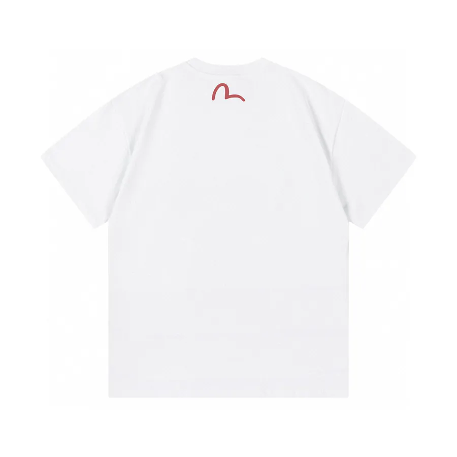EVISU New Dharma Print Oversized T Shirt for Couples