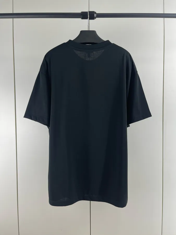 Loewe Logo Embroidered Short Sleeve