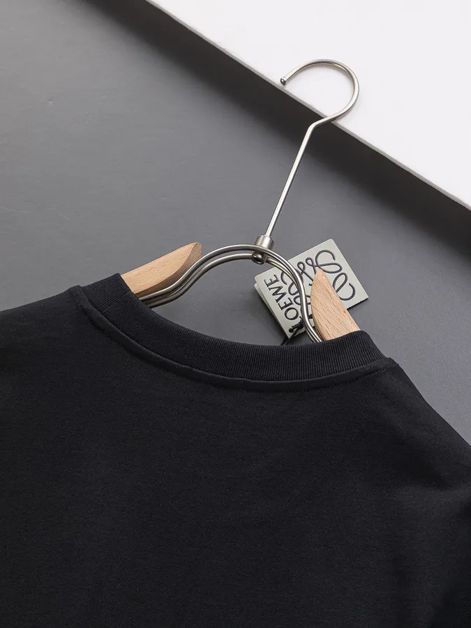 LOEWE Premium T Shirt Oversized Fit, Minimalist Style