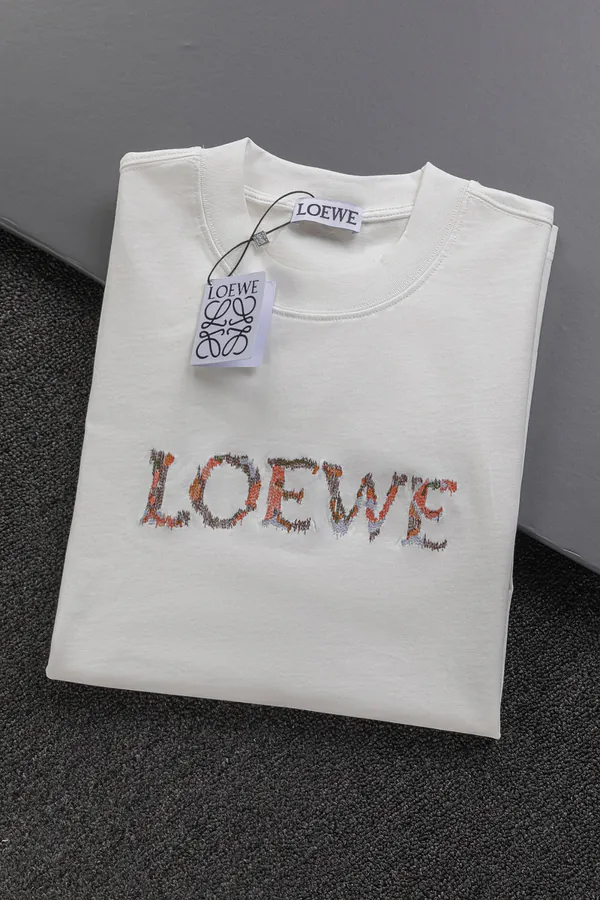 LOEWE 罗意威 25SS 简约迷彩短袖