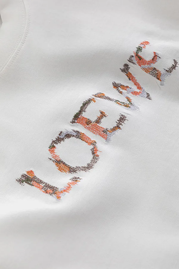 LOEWE 罗意威 25SS 简约迷彩短袖