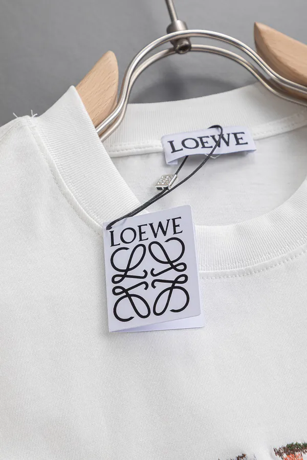 LOEWE 罗意威 25SS 简约迷彩短袖