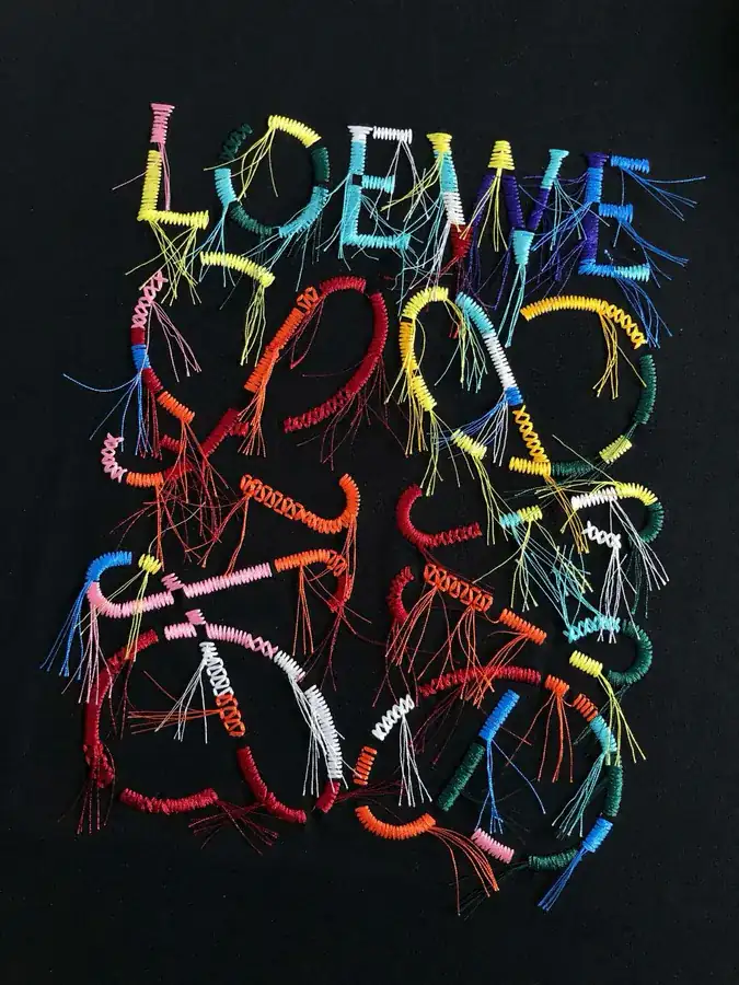 LOEWE Premium Round Neck Short Sleeve