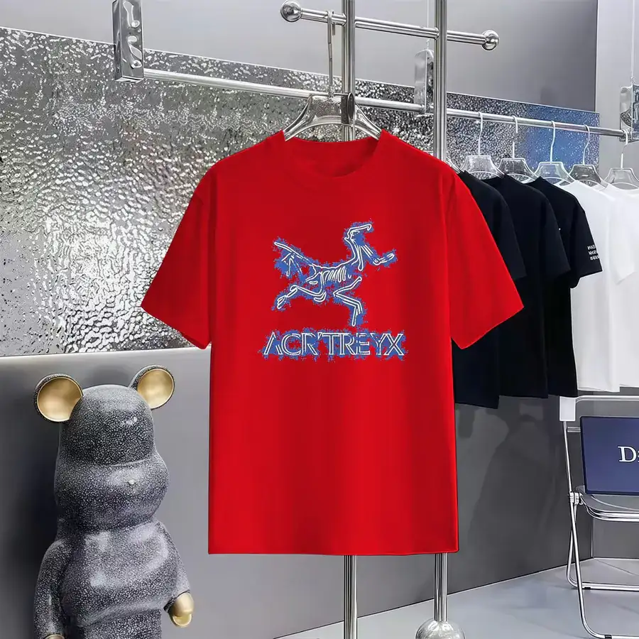 ARCTERYX Print Outdoor Round Neck Short Sleeve T Shirt