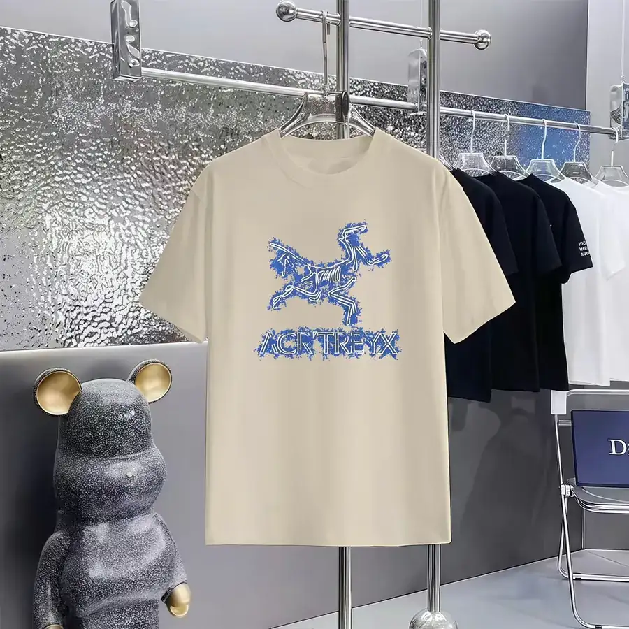 ARCTERYX Print Outdoor Round Neck Short Sleeve T Shirt