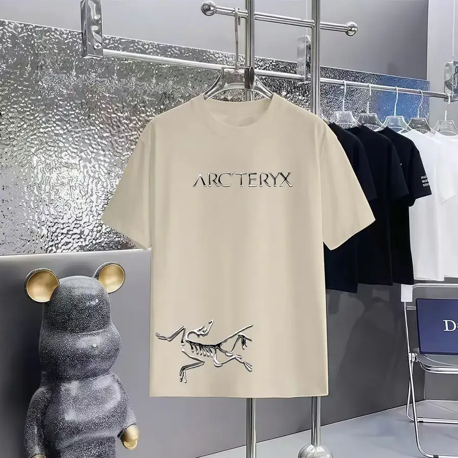 Arcteryx OXS Fit Printed Outdoor Round Neck Short Sleeve T Shirt
