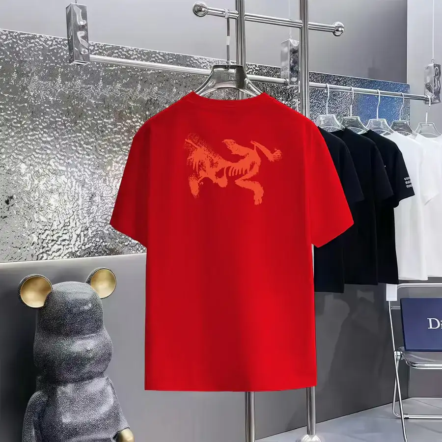 Arcteryx OXS Fit Printed Outdoor Round Neck Short Sleeve T Shirt