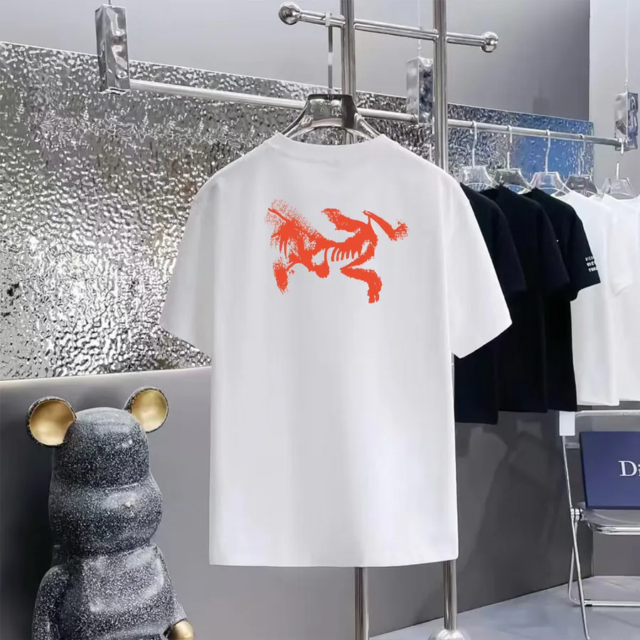 Arcteryx OXS Fit Printed Outdoor Round Neck Short Sleeve T Shirt