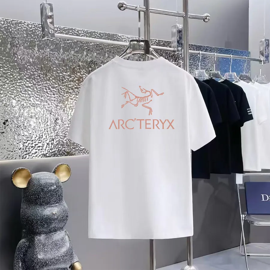 Arcteryx OXS Fit Outdoor Print Round Neck Short Sleeve T Shirt