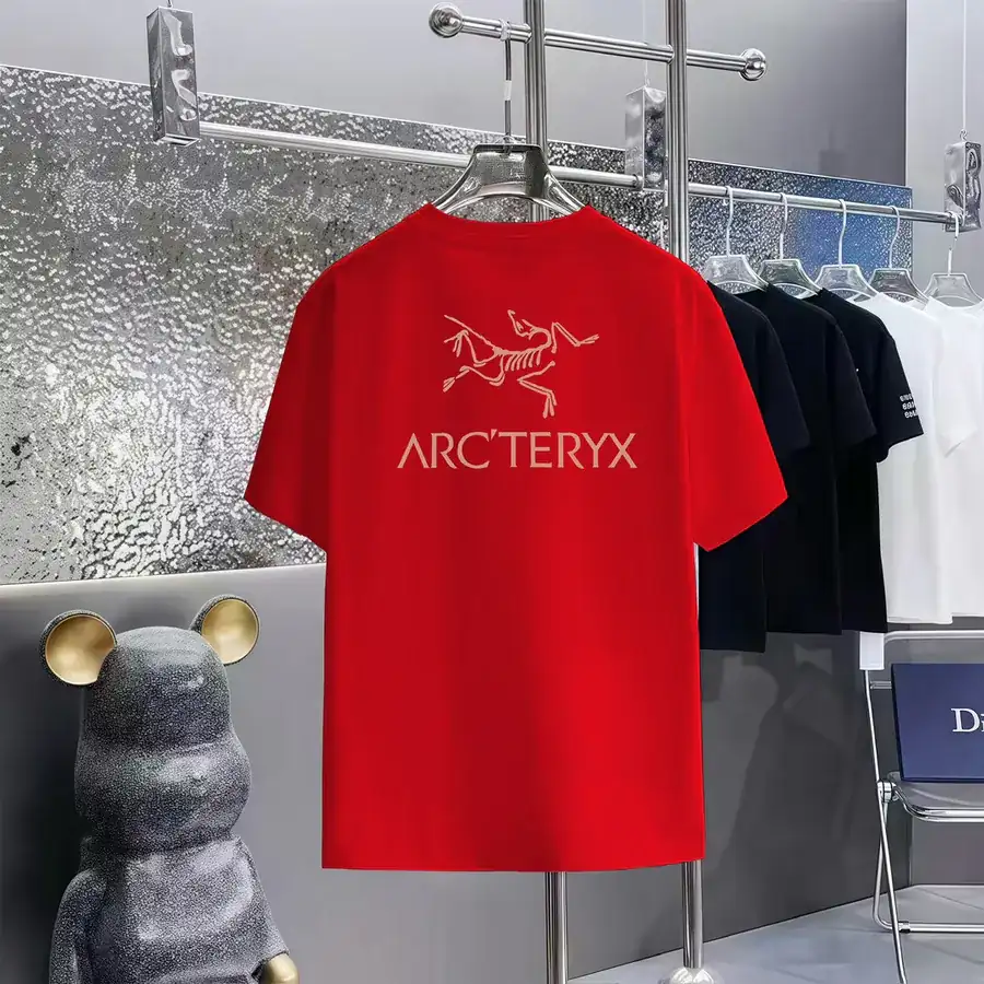 Arcteryx OXS Fit Printed Outdoor Round Neck Short Sleeve T Shirt