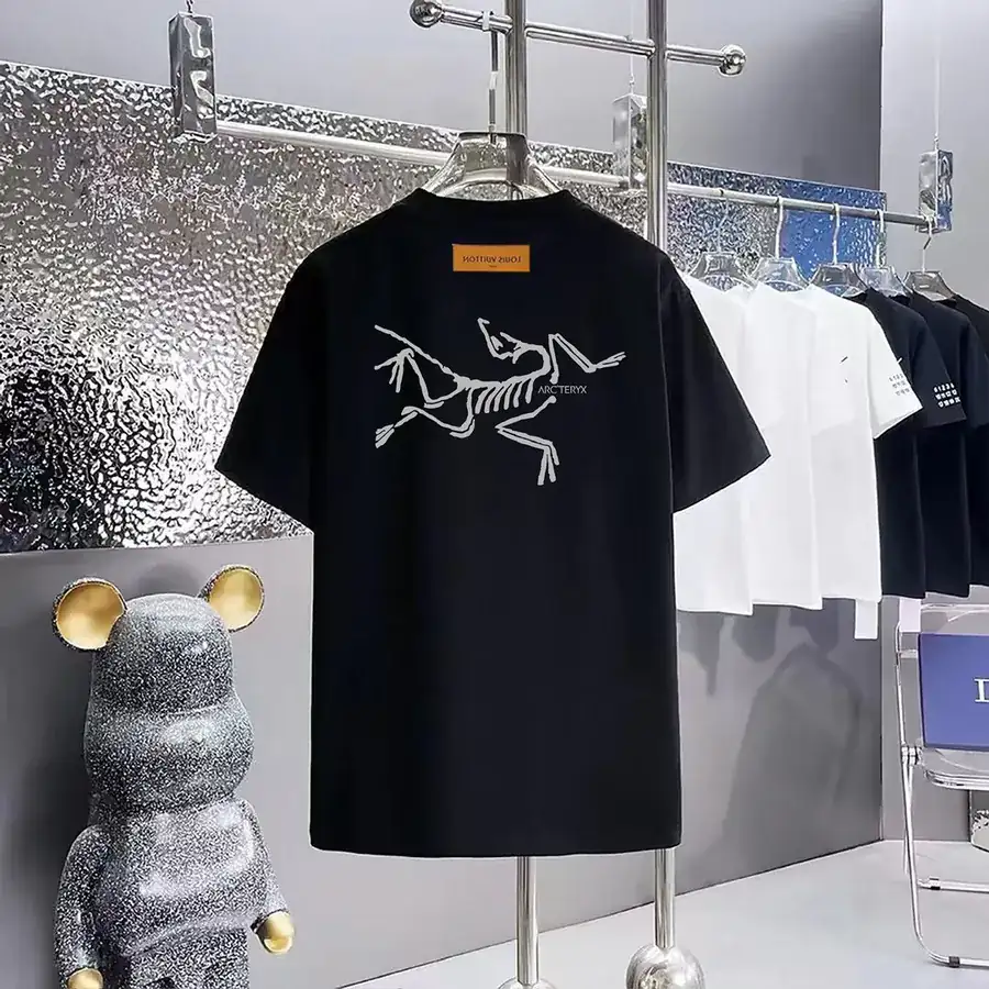 ARCTERYX Print Outdoor Round Neck Short Sleeve T Shirt