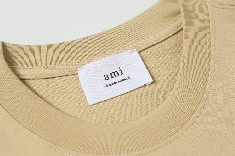 AMI春夏短袖 卡其色