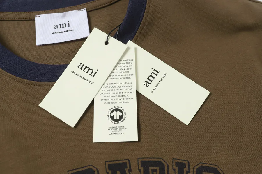 AMI Summer Short Sleeve Brown