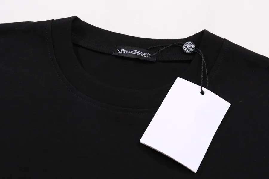 Cherished Summer Collection Classic Pocket Letter Logo Horsebit Round Neck Short Sleeve