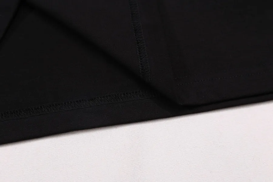 Cherished Summer Collection Classic Pocket Letter Logo Horsebit Round Neck Short Sleeve