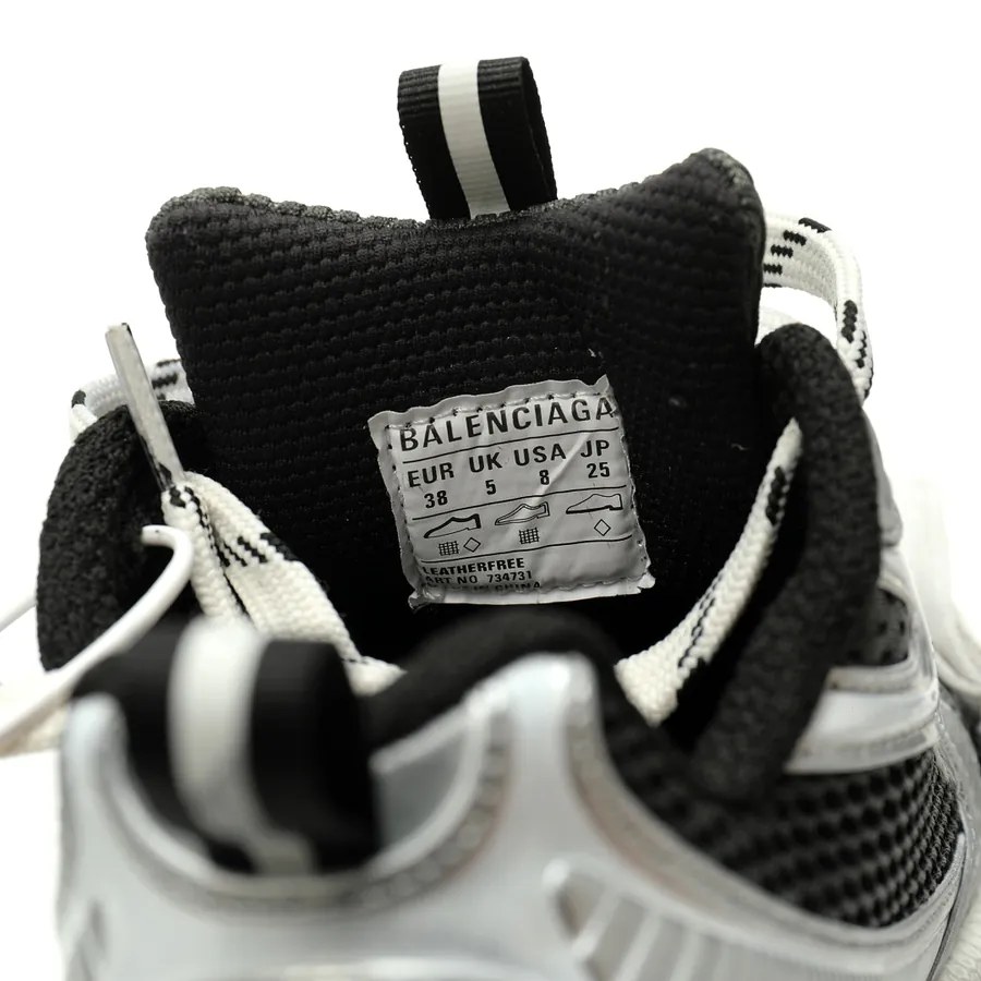 BAL 3XL Sneakers Fishnet 3+ Series Low Top Retro Wide Sole