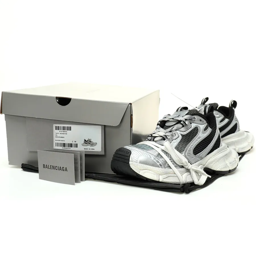 BAL 3XL Sneakers Fishnet 3+ Series Retro Wide Sole, Casual & Trendy