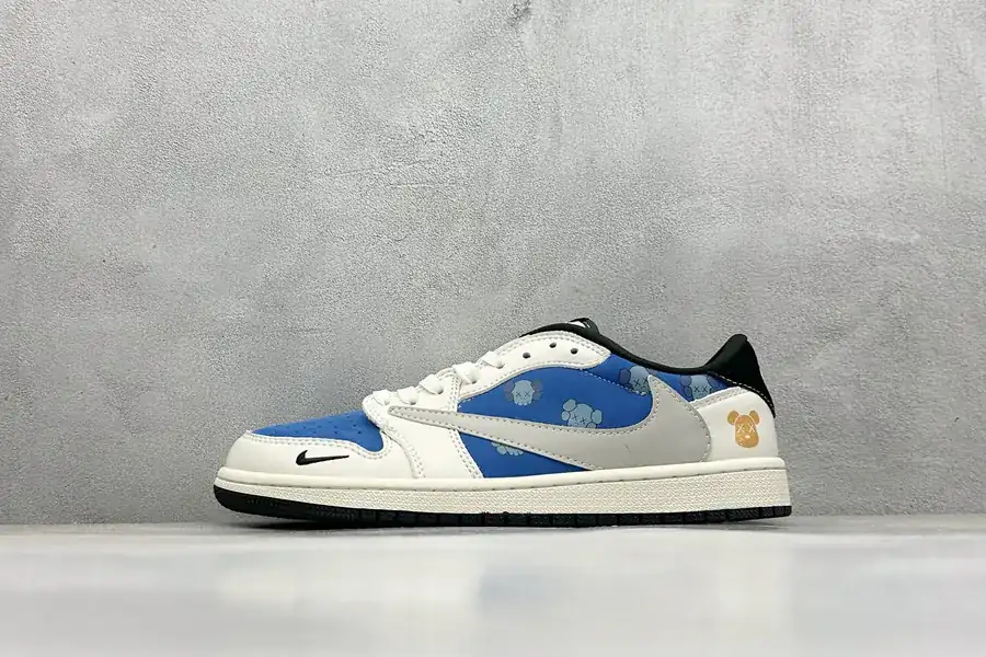 Travis Scott x Fraent Design x Air 1 Low OG SP 1 Cultural Casual Low Top Sneakers