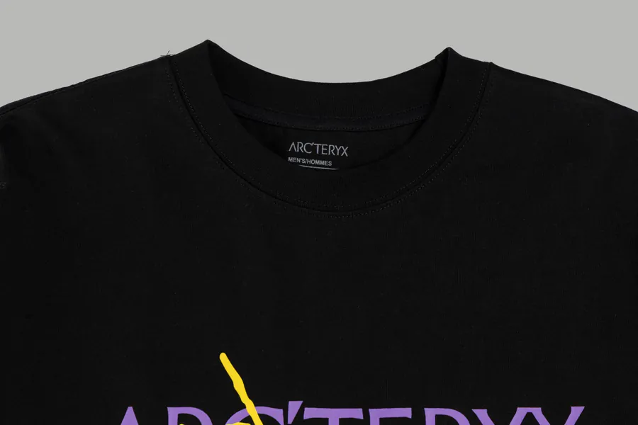 Arc辰星专供 Multicolor Letter Print Short Sleeve