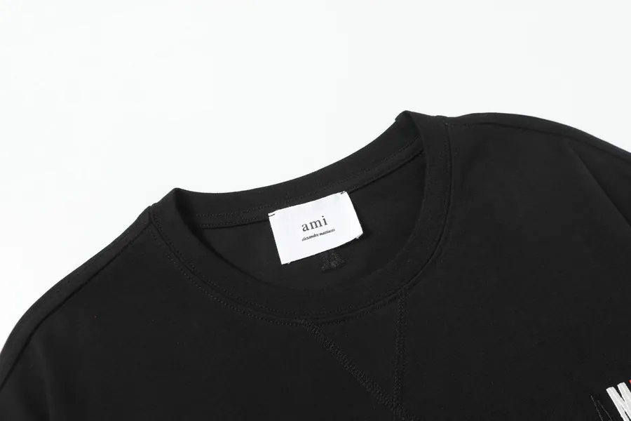 AMI Limited Edition Summer 2024 Short Sleeve Black