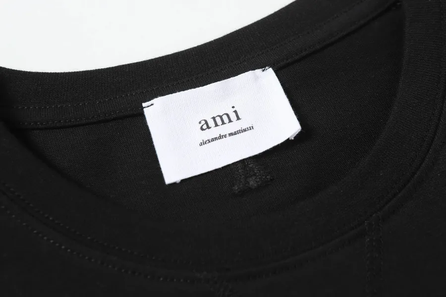 AMI Limited Edition Summer 2024 Short Sleeve Black