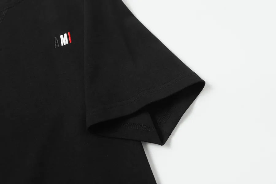 AMI Limited Edition Summer 2024 Short Sleeve Black