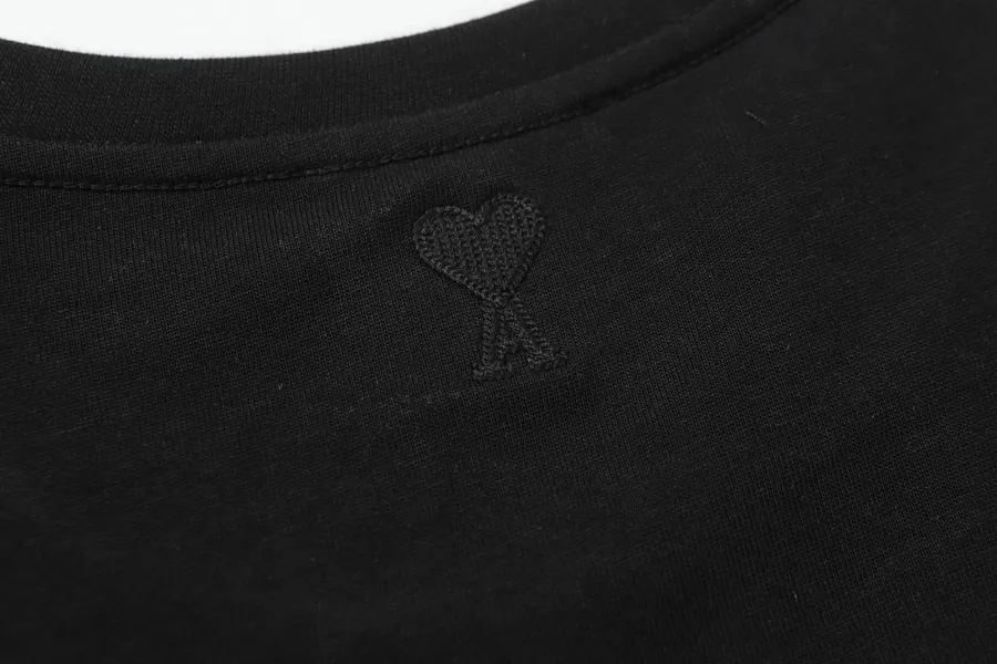 AMI Limited Edition Summer 2024 Short Sleeve Black