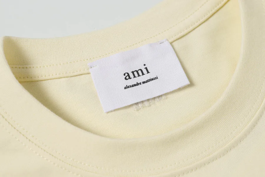 AMI Limited Edition Summer Dress 606 AMI Spring Summer Short Sleeve