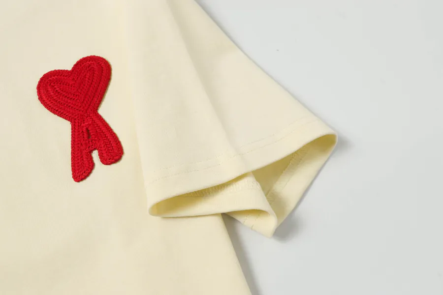 AMI Limited Edition Summer Dress 606 AMI Spring Summer Short Sleeve