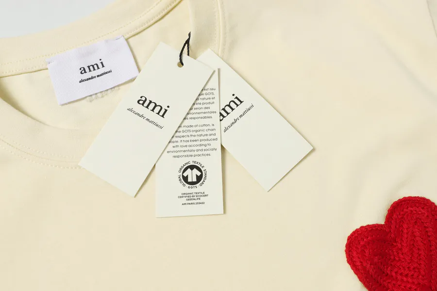 AMI Limited Edition Summer Dress 606 AMI Spring Summer Short Sleeve