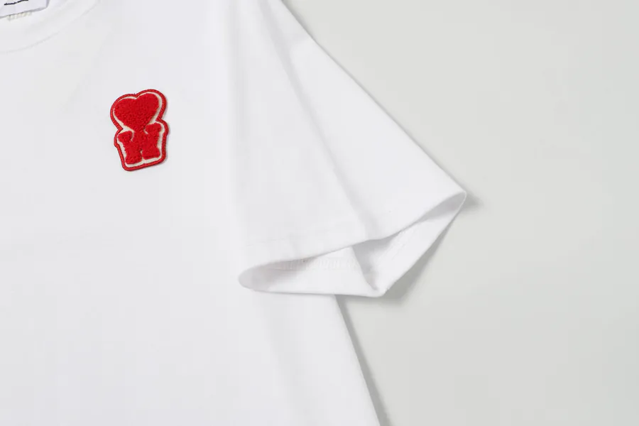 AMI Limited Edition Summer Short Sleeve White and Red