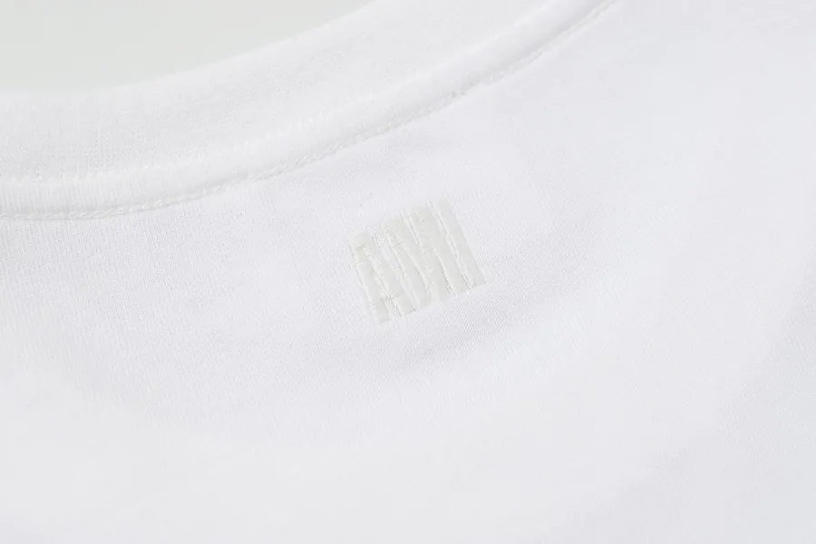 AMI Limited Edition Summer Short Sleeve White and Red