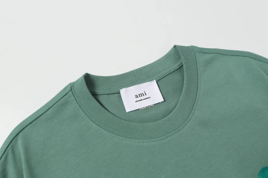 AMI 605 Summer Short Sleeve Mint Green