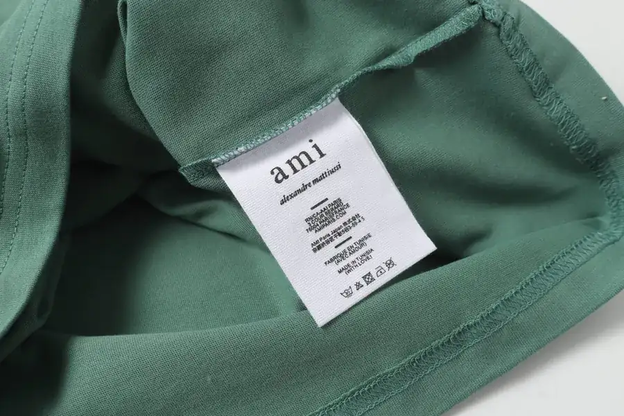 AMI 605 Summer Short Sleeve Mint Green