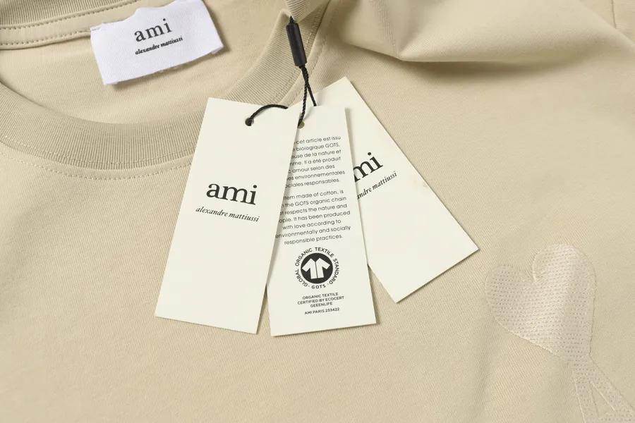 AMI 601 Summer Short Sleeve 100% Double Cotton, 270g Weight