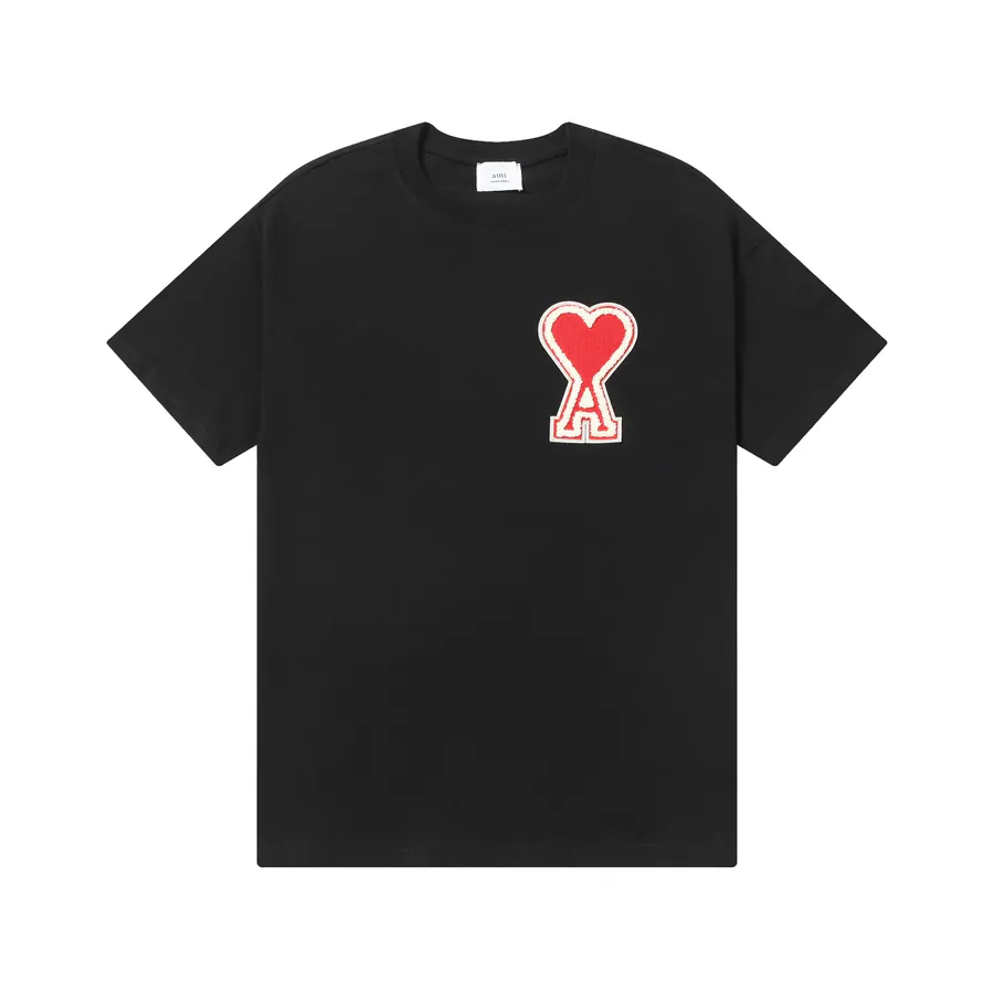 AMI Limited Edition Summer 2023 Short Sleeve Black and Red