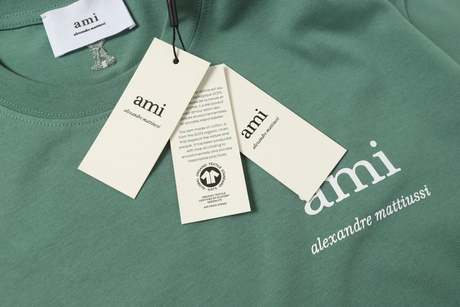 AMI Limited Edition Summer 2024 Short Sleeve Mint Green