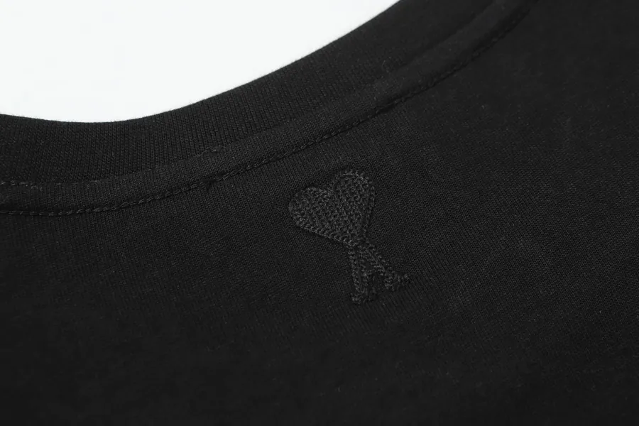 AMI 611 Summer Short Sleeve Black
