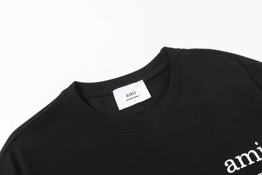 AMI 611 Summer Short Sleeve Black