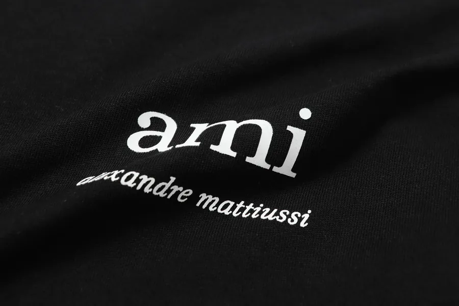 AMI 611 Summer Short Sleeve Black