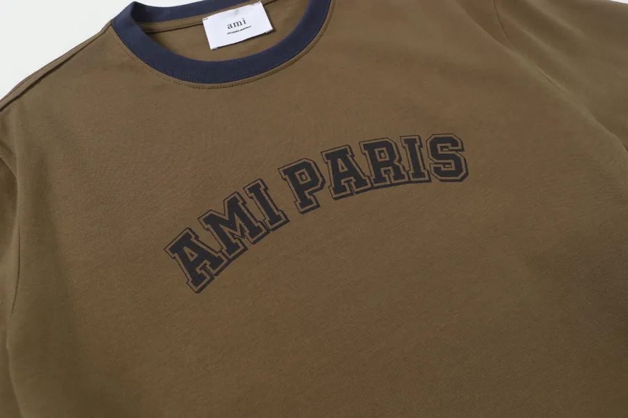 AMI Summer Short Sleeve Brown
