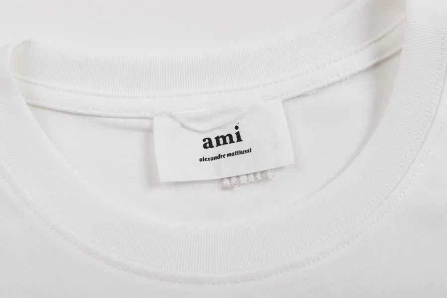 Ami Rainbow Embroidered Heart Short Sleeve Local 160 Version