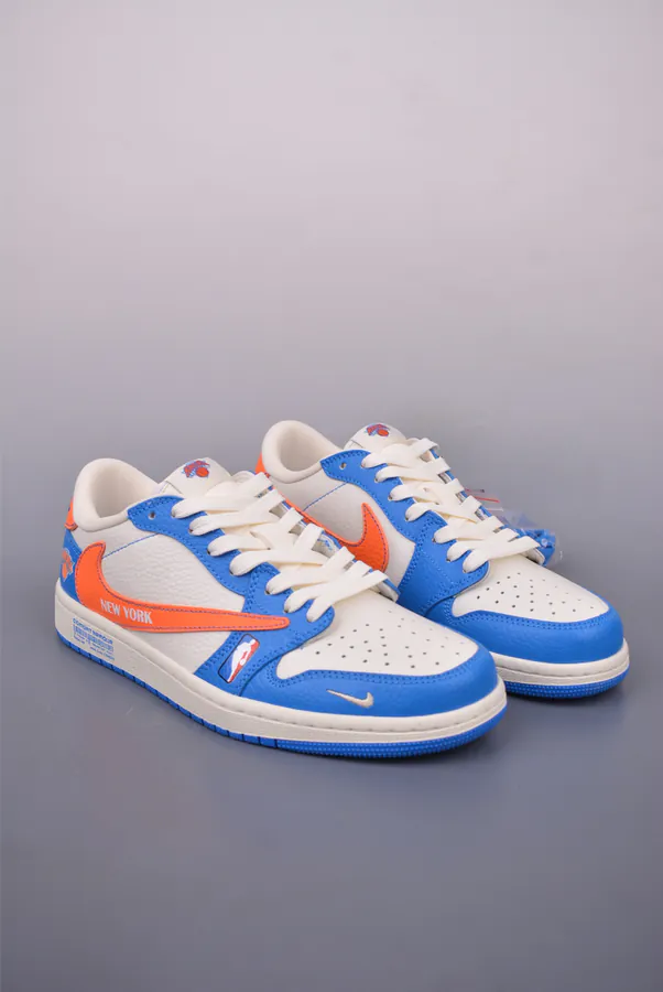 Fraent x Travis Scott x NBA Air 1 Low Triple Collaboration Sneaker